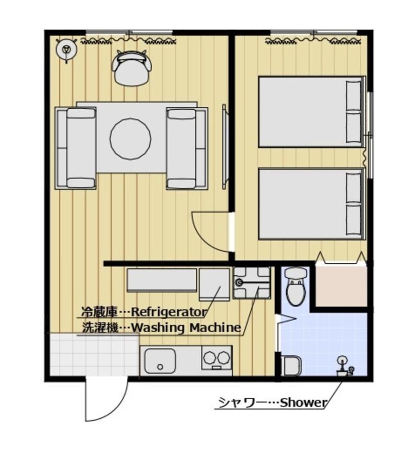 Type B Room 40平米 -ウル エスポワール那覇- Naha Exterior foto